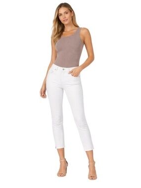 White House Black Market Skinny Crop Jean Size 6L